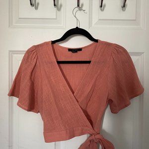 Cross-tie Crop Top